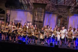 Production shots of Annie by RARE Productions