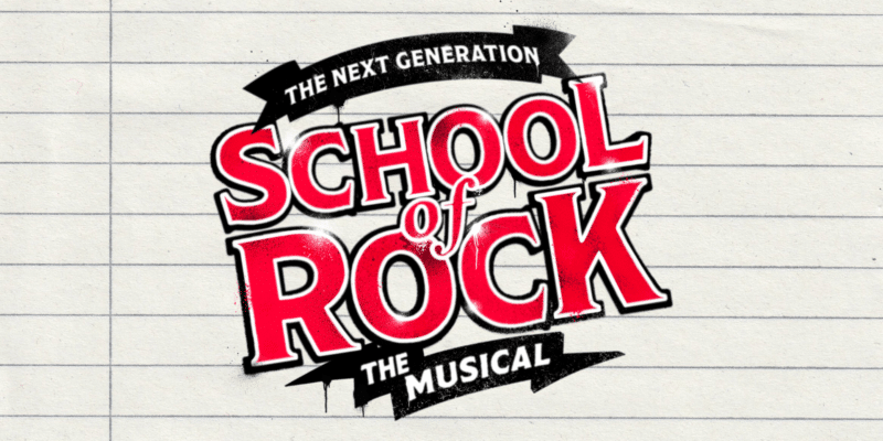 School Of Rock The Musical logo